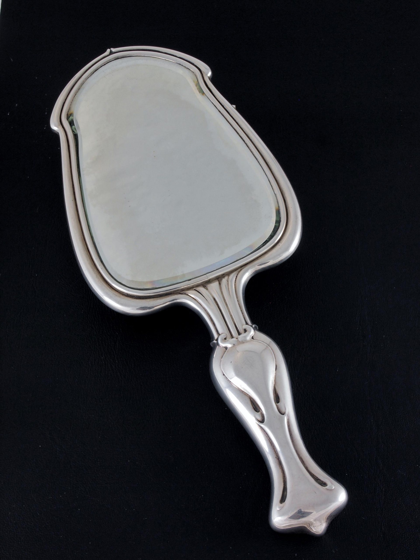 Art Nouveau Silver Hand Mirror* Nouveau Deco Arts
