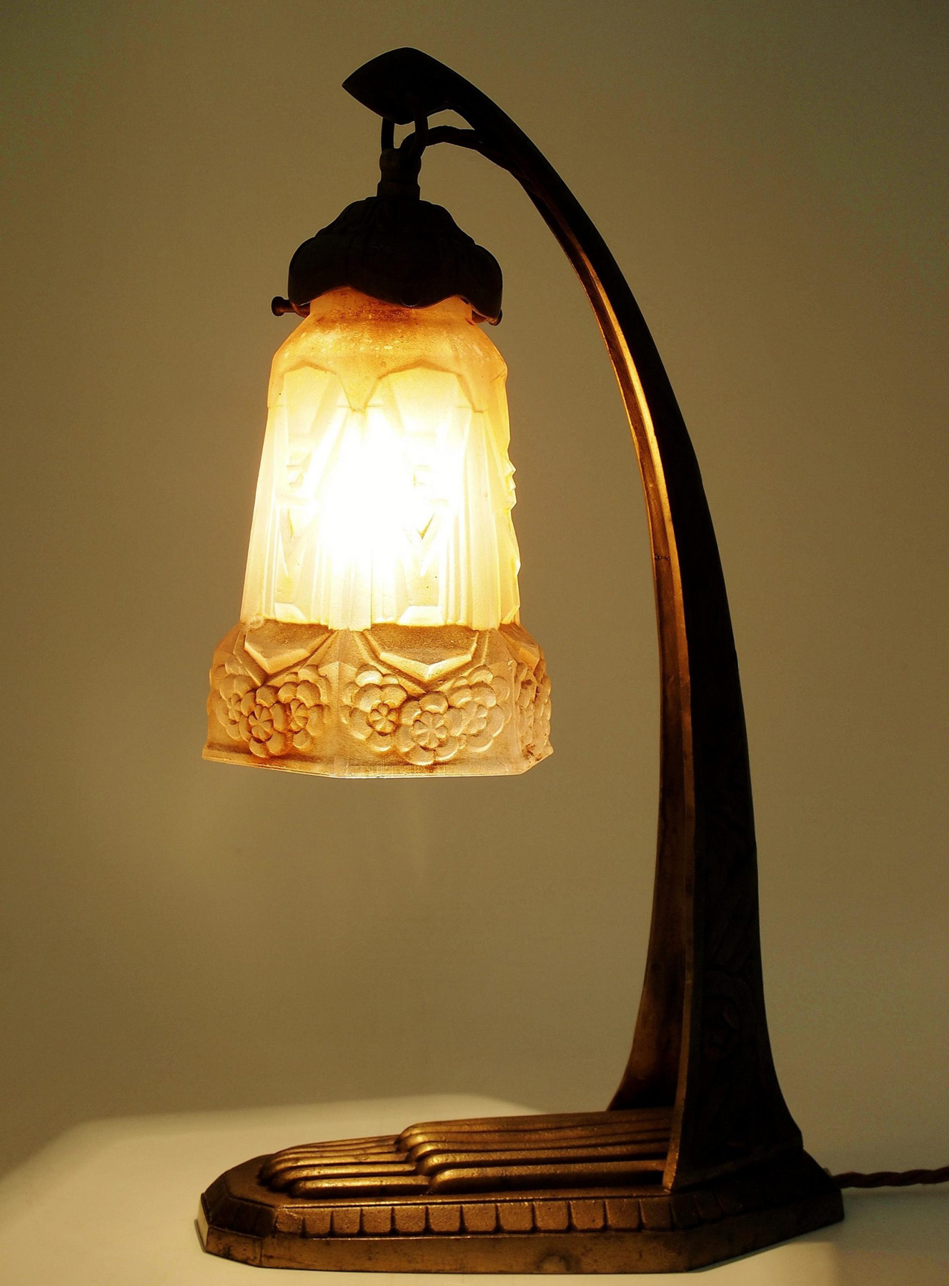 Modernist Table Lamp from Charles Ranc - Nouveau Deco Arts