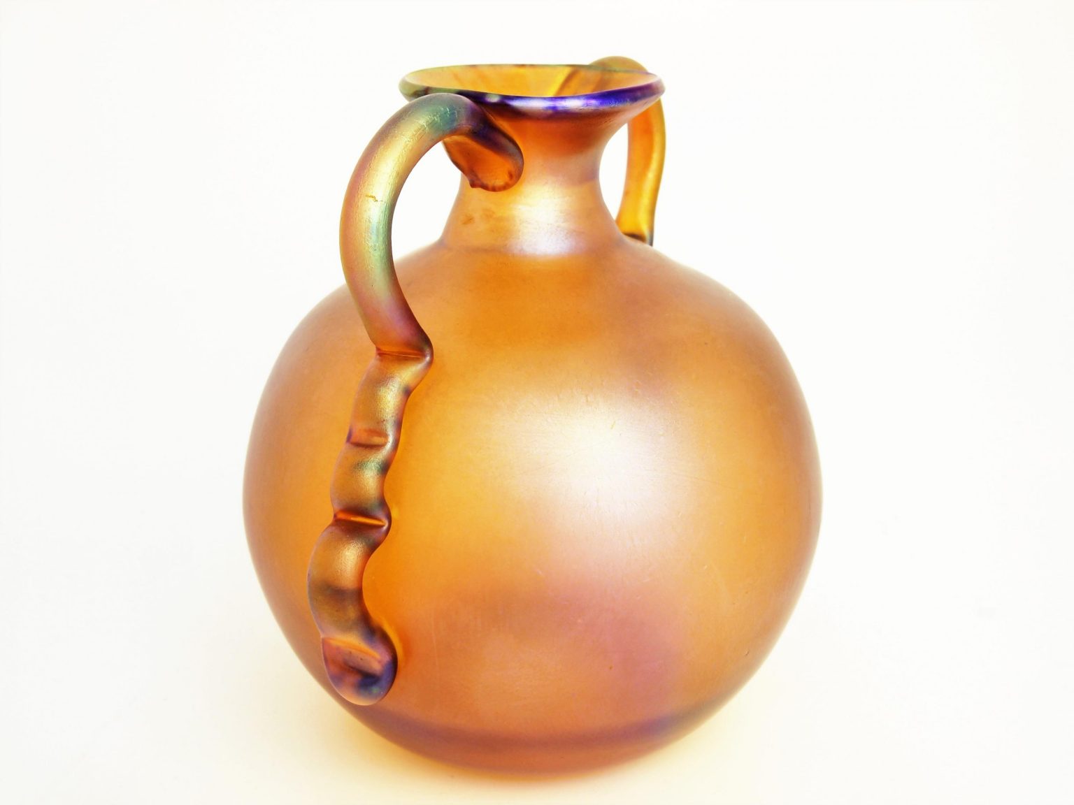 Myra Vase with Applied Handles* Nouveau Deco Arts