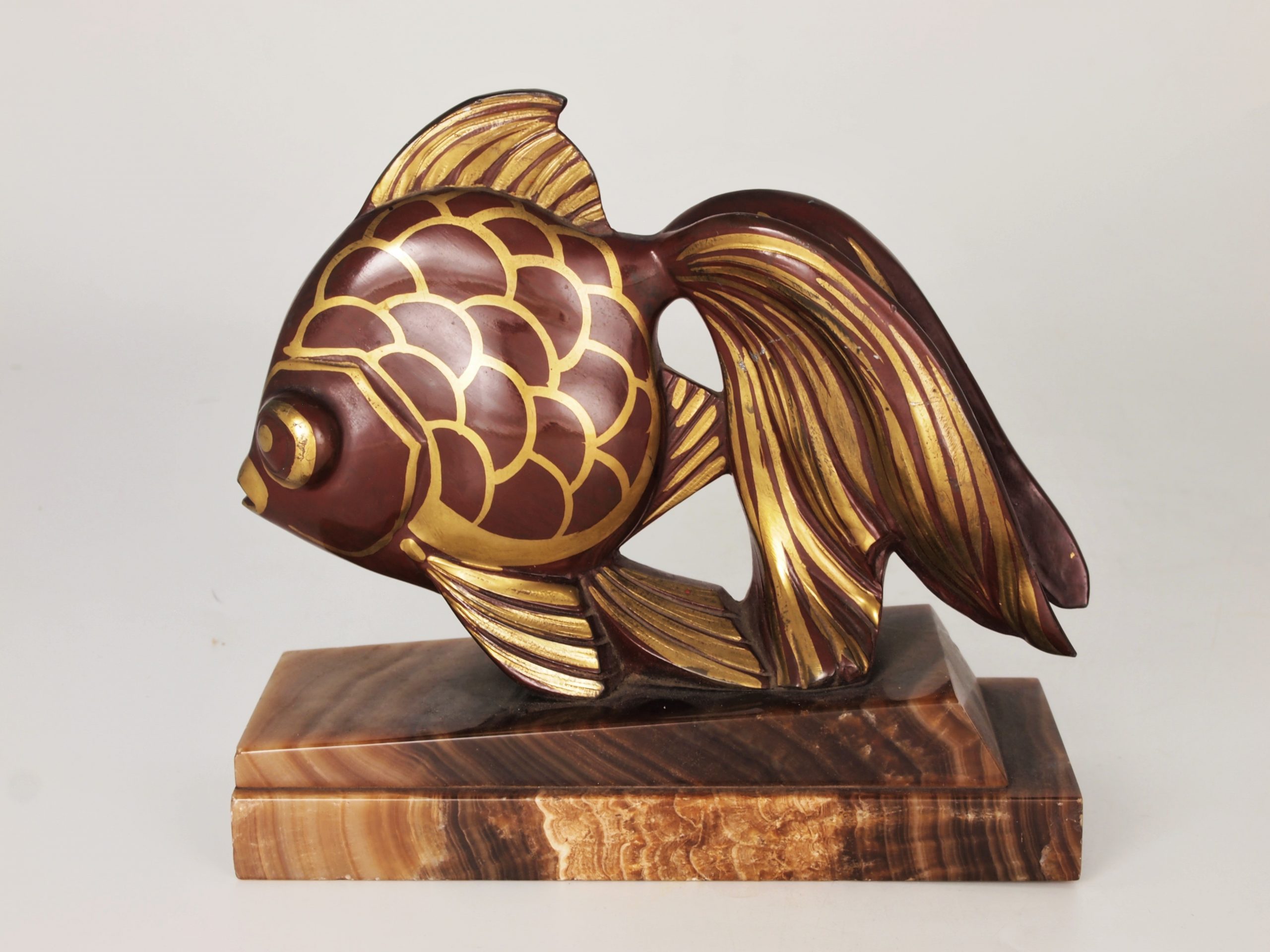 Art Deco Fish Bookends* - Nouveau Deco Arts