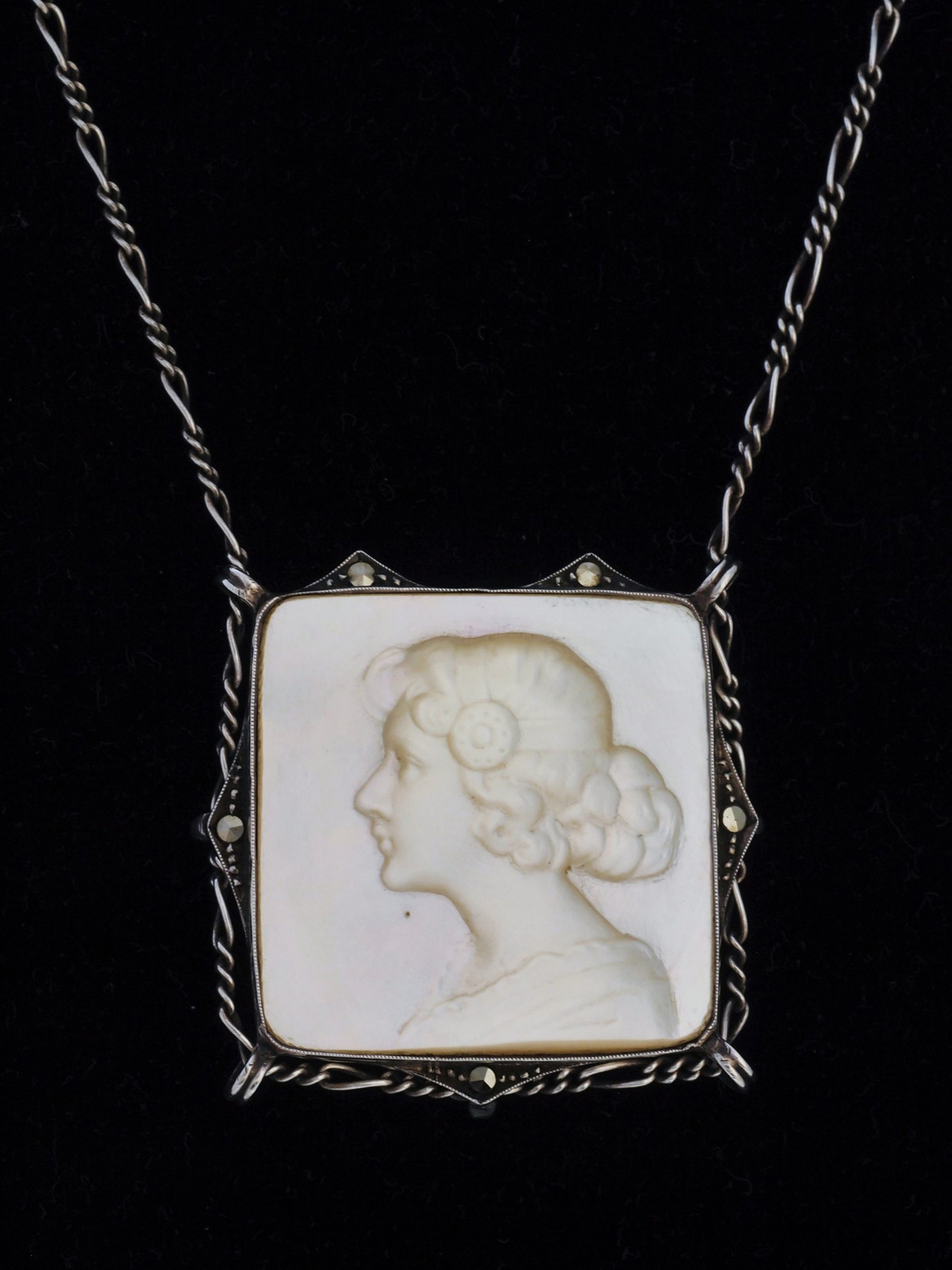 Carved Mother-of-Pearl by Frey & Co* - Nouveau Deco Arts