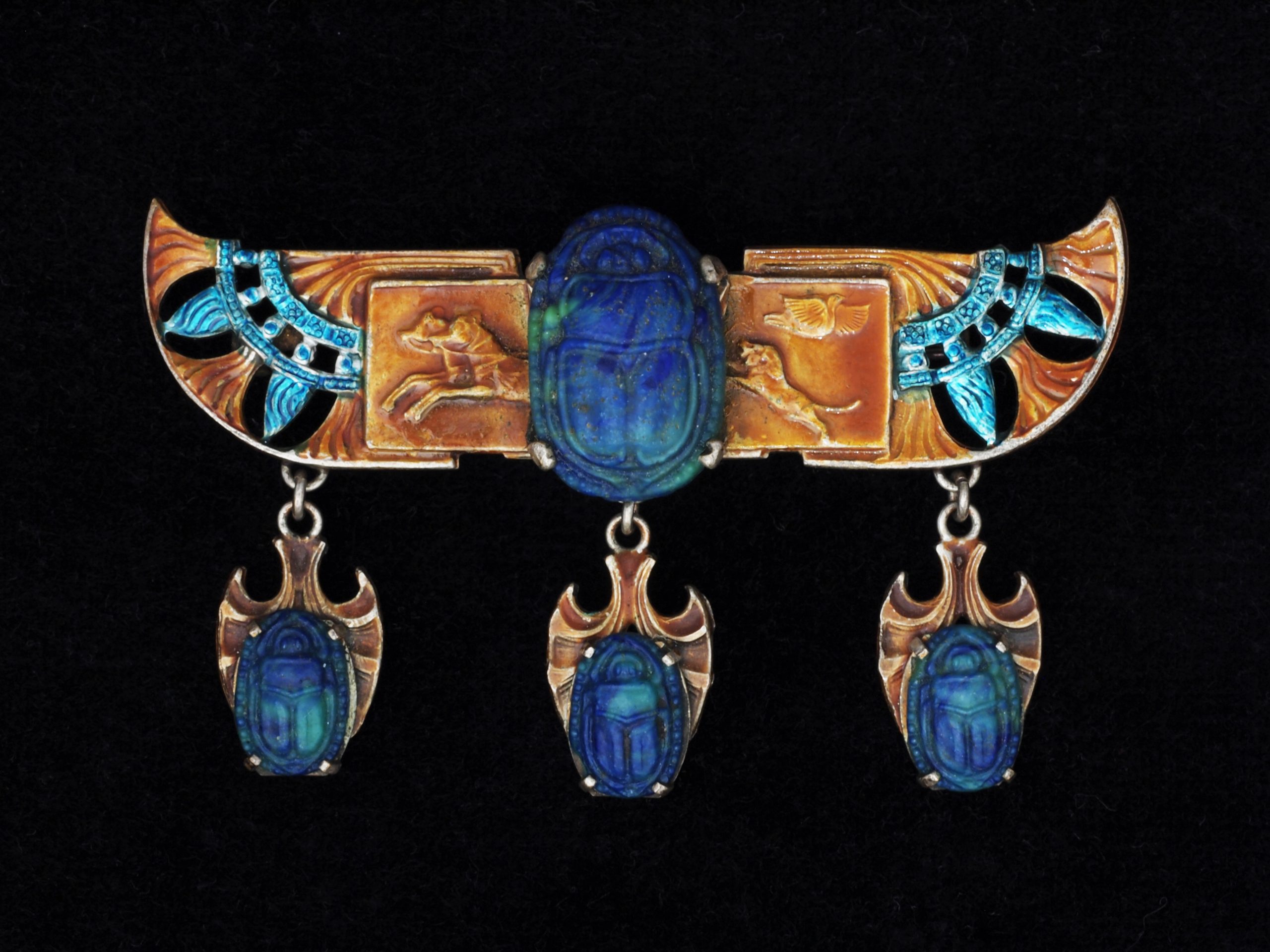 Early Egyptian Revival Brooch* - Nouveau Deco Arts