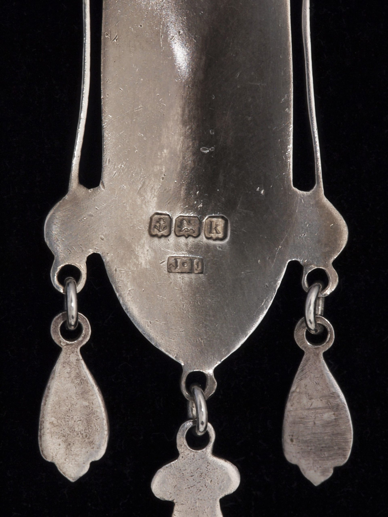 通販生活 ファッション James Fenton Arts Deco Nouveau - Pendant* Enamel and Silver その他