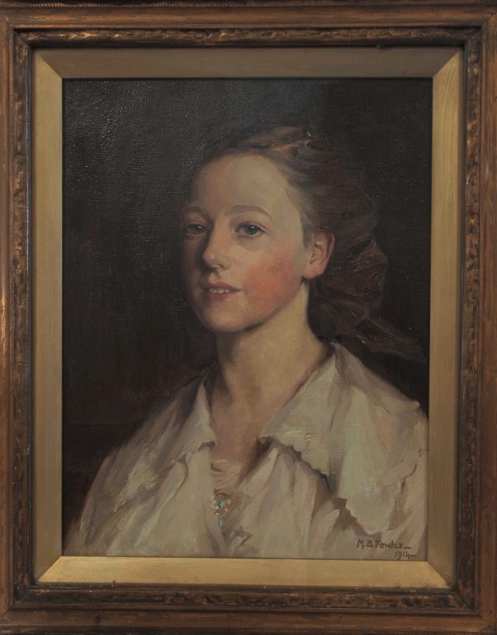 Portrait of a Lady by M.B. Fowler* - Nouveau Deco Arts